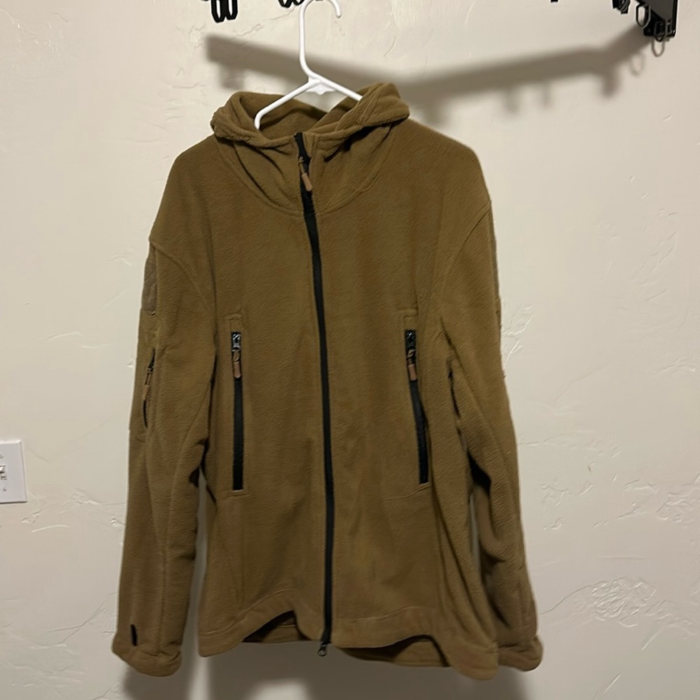 Zip up with hood size XL